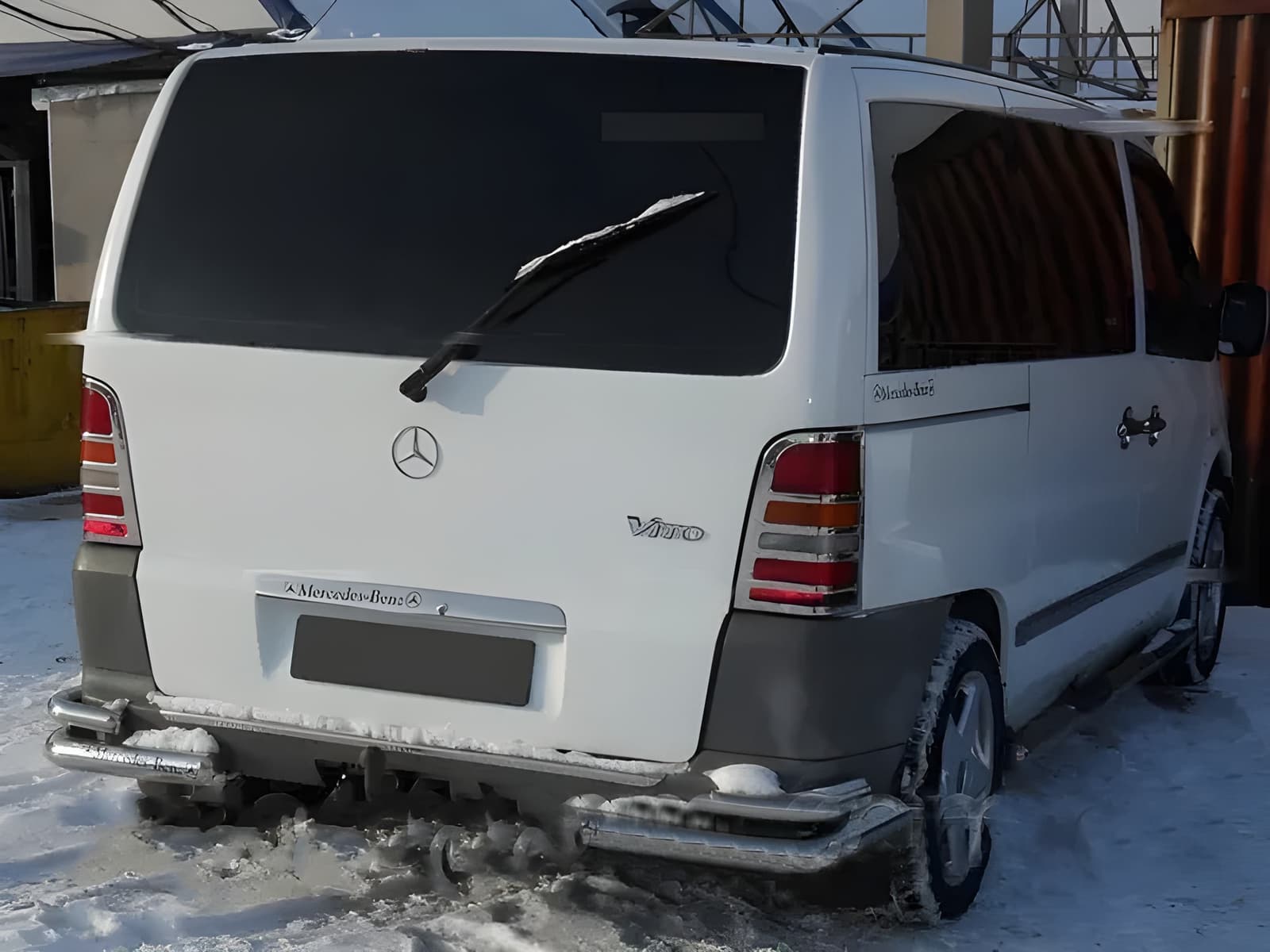 Накладки на стопи (2 шт, нерж.)