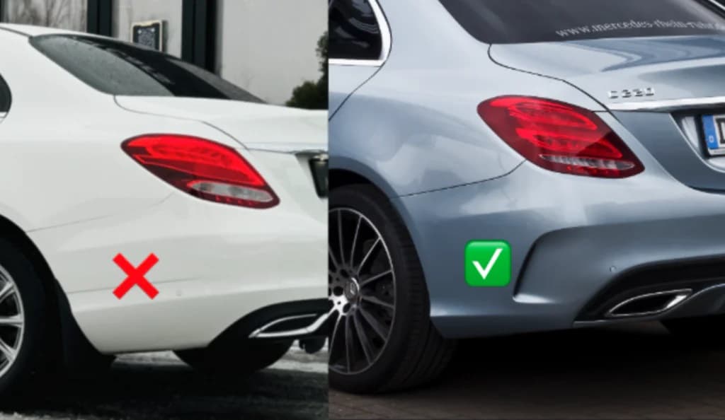 Бризковики задні Premium (для AMG-Line, 2 шт) 2