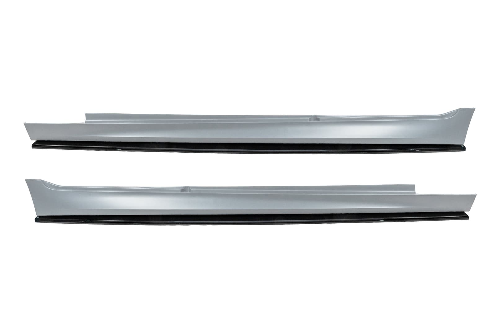 Накладки на пороги V-1 (під M-Sport/M5 пороги, чорний глянець) 6