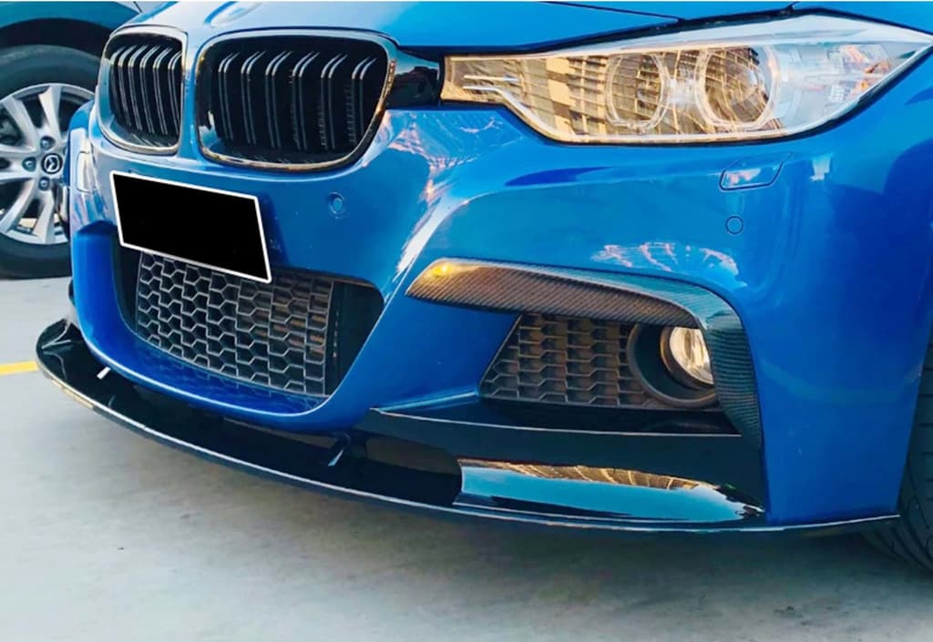 Передня Lip накладка (Для M Performance, чорний глянець)