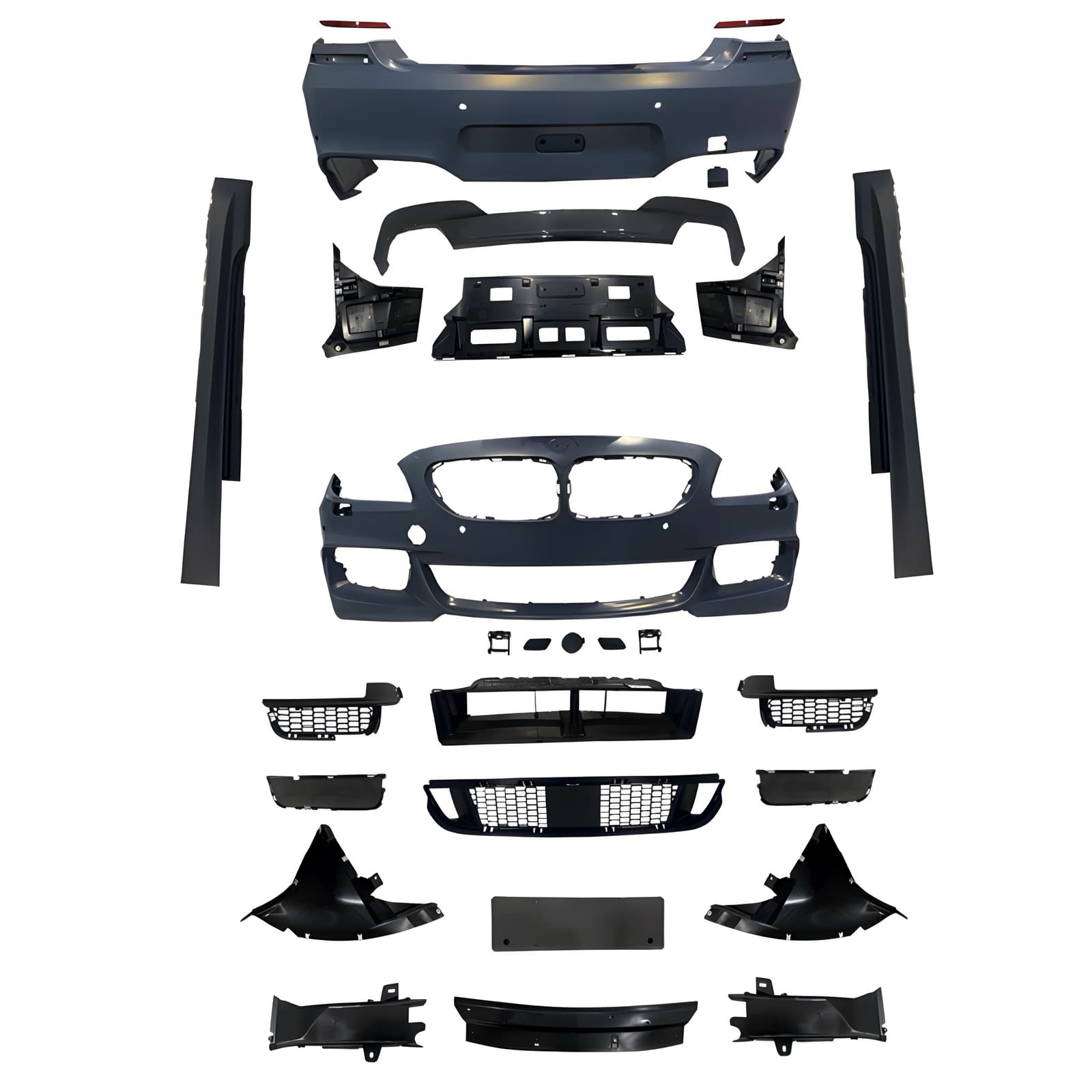 Комплект обвісу M paket для BMW 6 series F12 2011-2018 (передній/задній бампер, пороги)