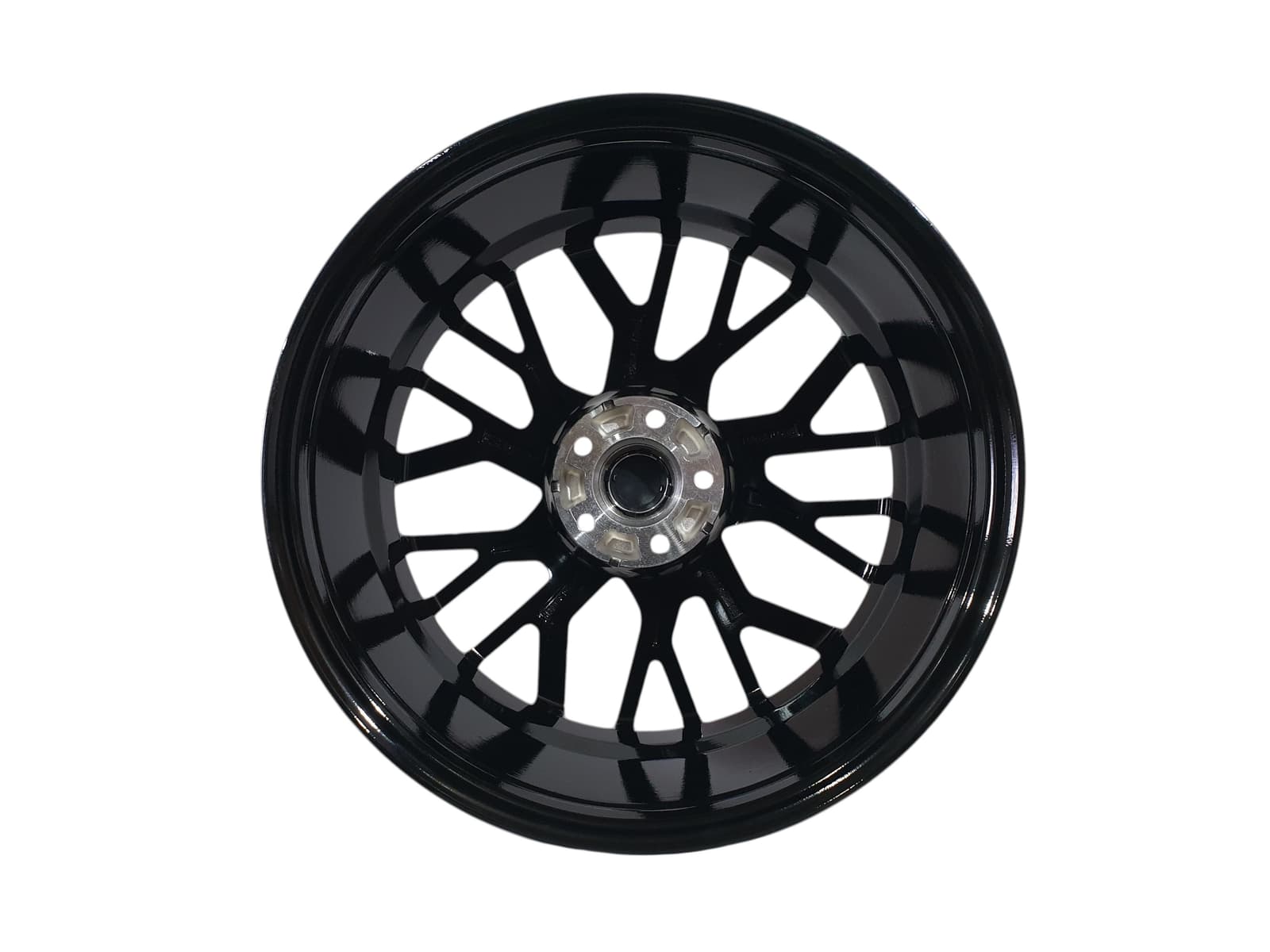 R21 Gloss Black Диски (одноширокі 9.0J ET25) на Audi A6 C7 2011-2014 року 3