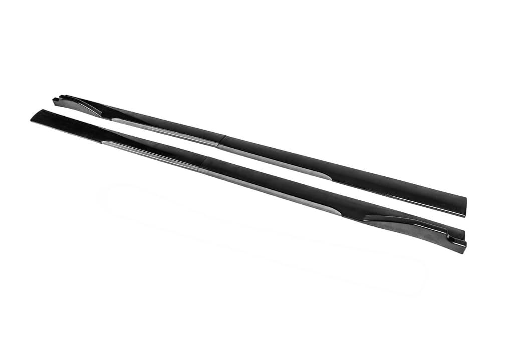 Універсальні накладки на бокові пороги Niken Grey (ABS) (4шт) 6