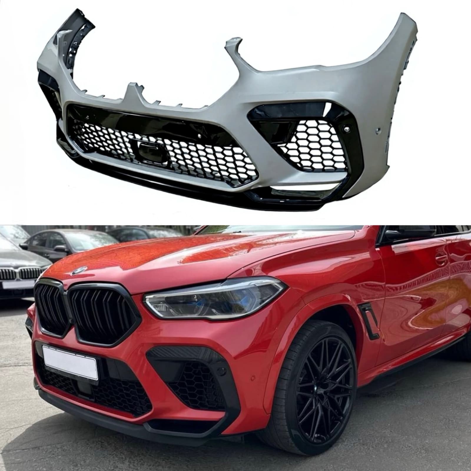 Бампер передній BMW X6M F96 / X6 G06 2018-2022