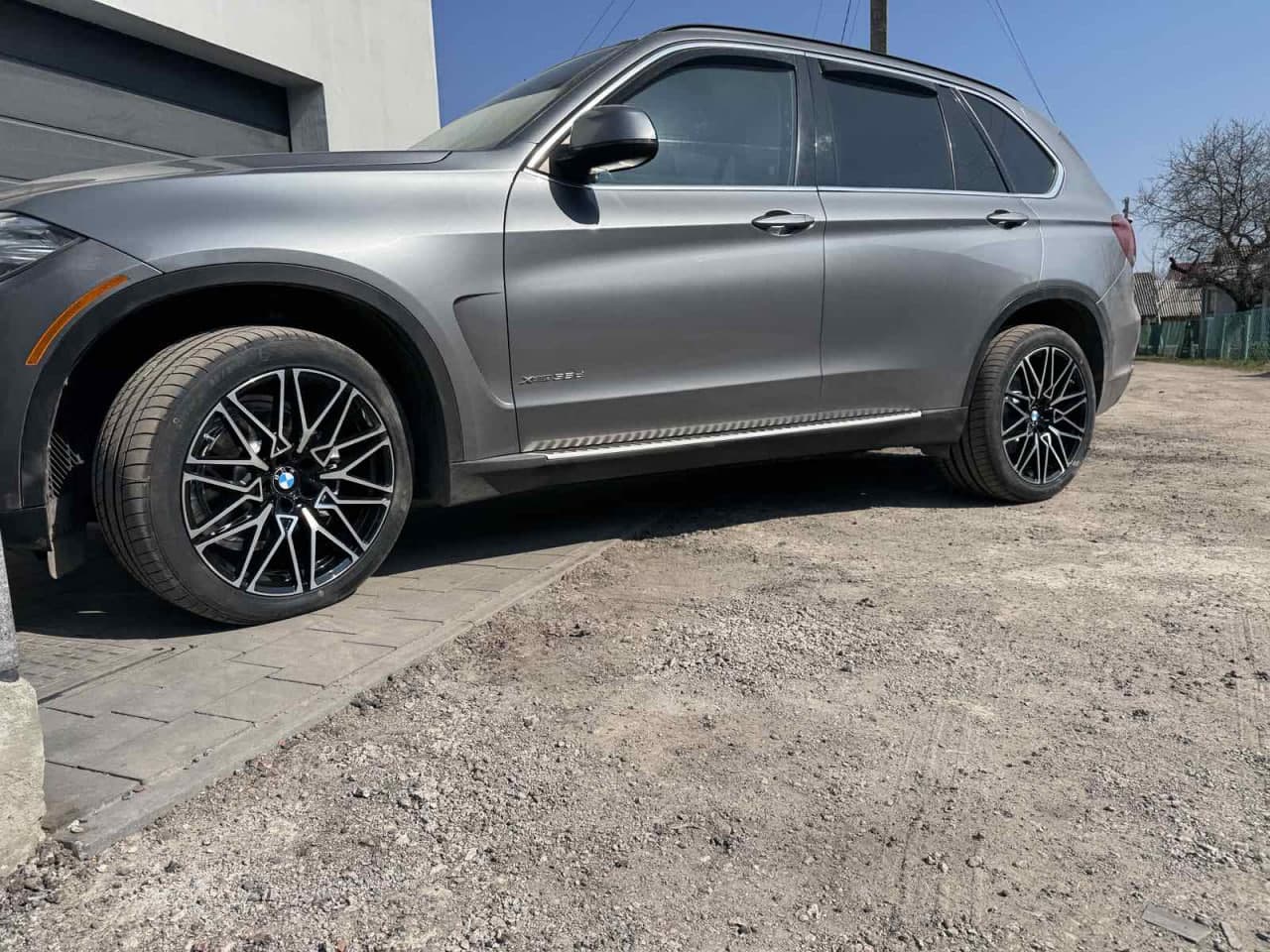 R20 BMF Диски (різноширокі) на BMW X5 E70 2007-2010 року 4