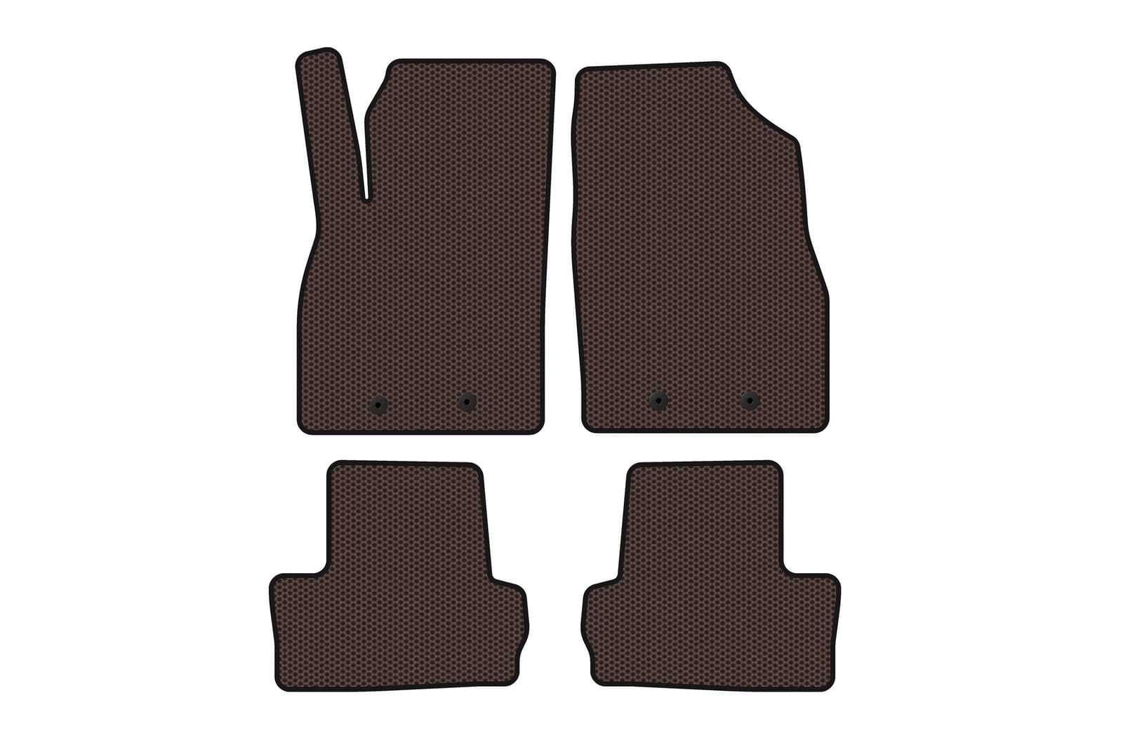 Гумові килимки Carsuit (LB, Гібрид, коричневий)