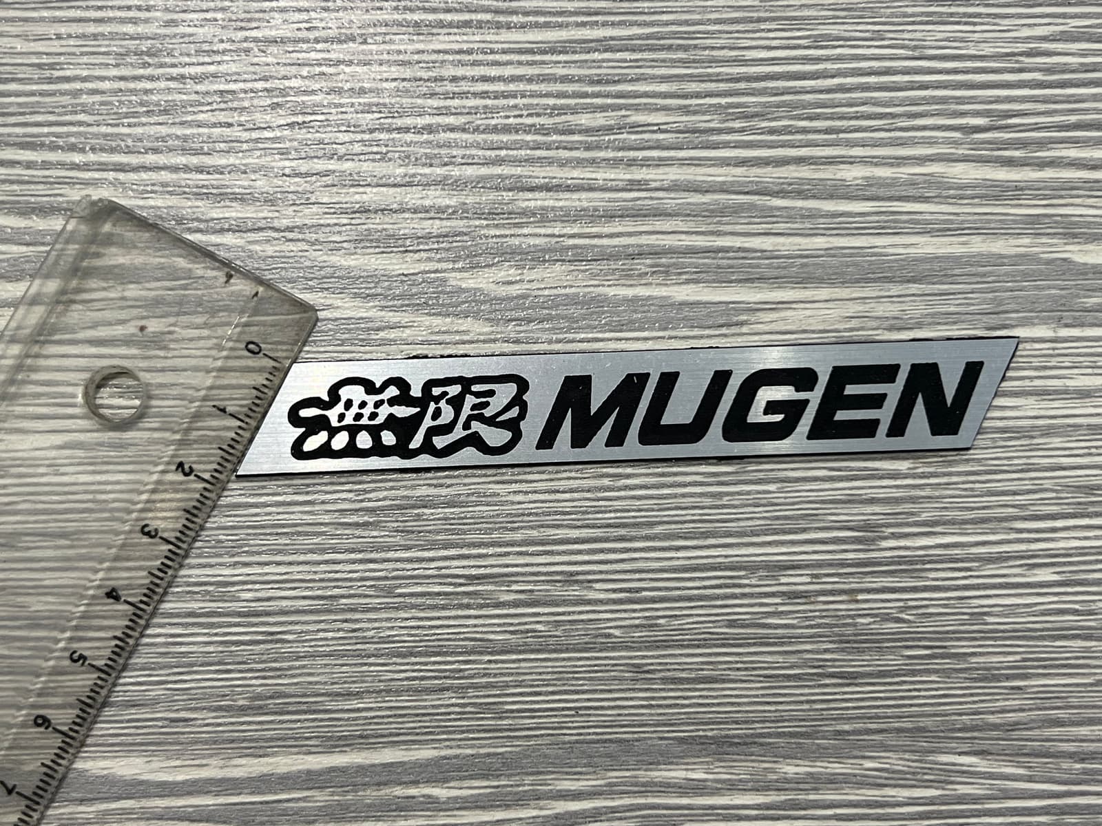 Емблема на решітку Mugen для Honda (ABS пластик) 3