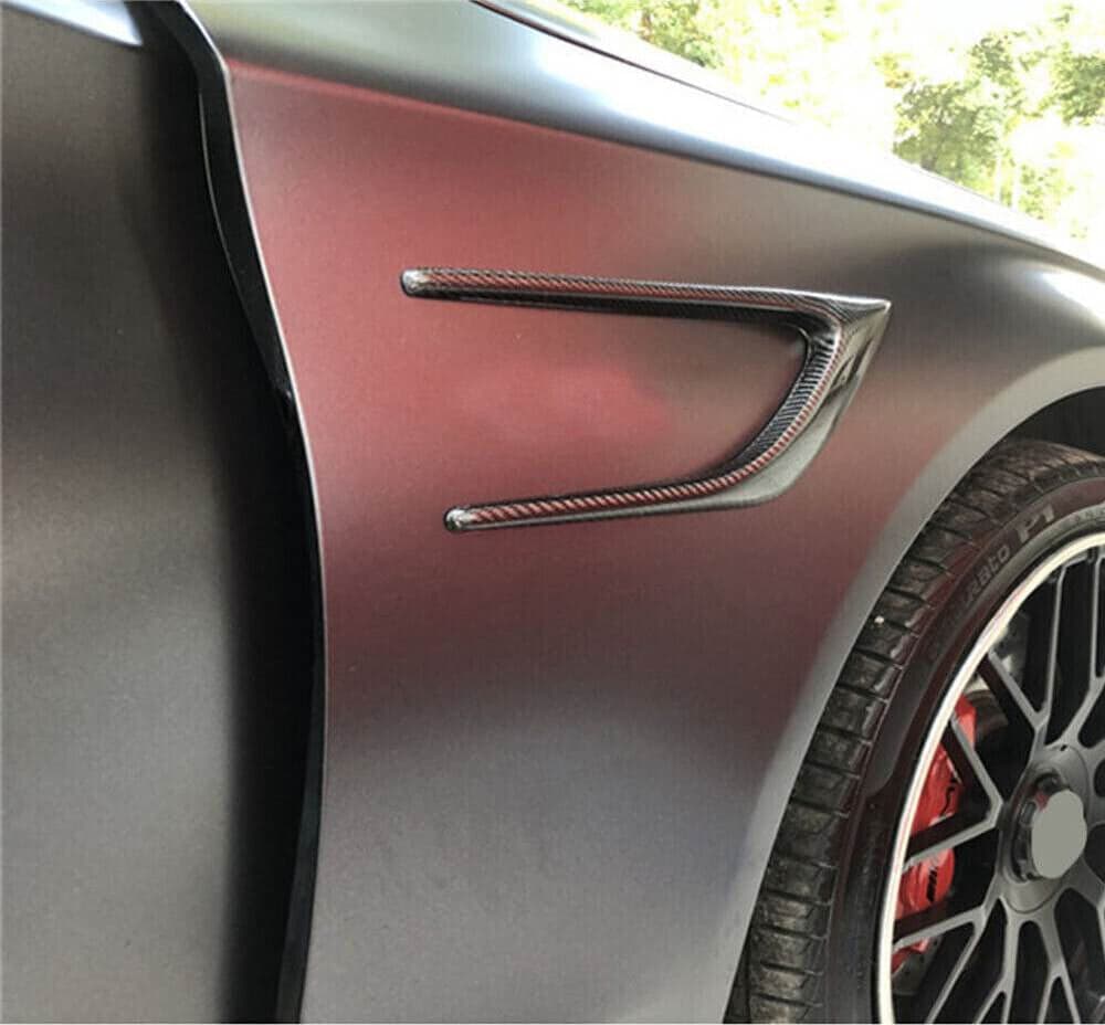 Накладки на передні крила (для купе/кабріолет C63 AMG 2015-2019, Карбон) 5