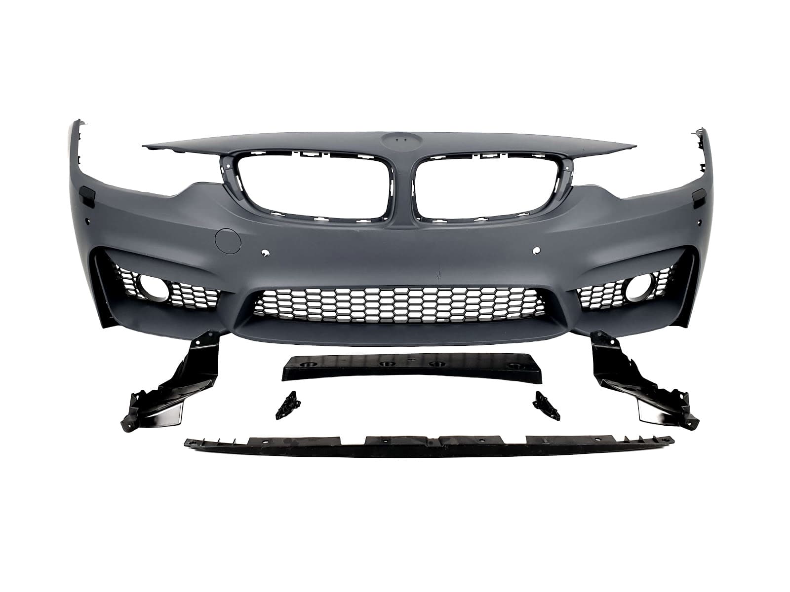 Передній бампер (стиль M4) під туманки на BMW 4 Series F32 / F33 2013-2020 року