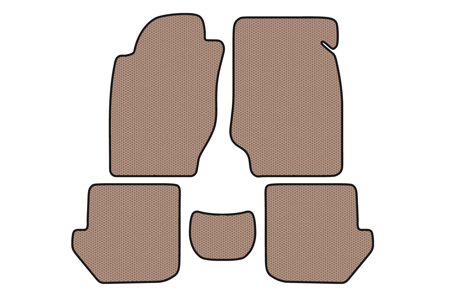 Гумові килимки Carsuit (Бежевий)