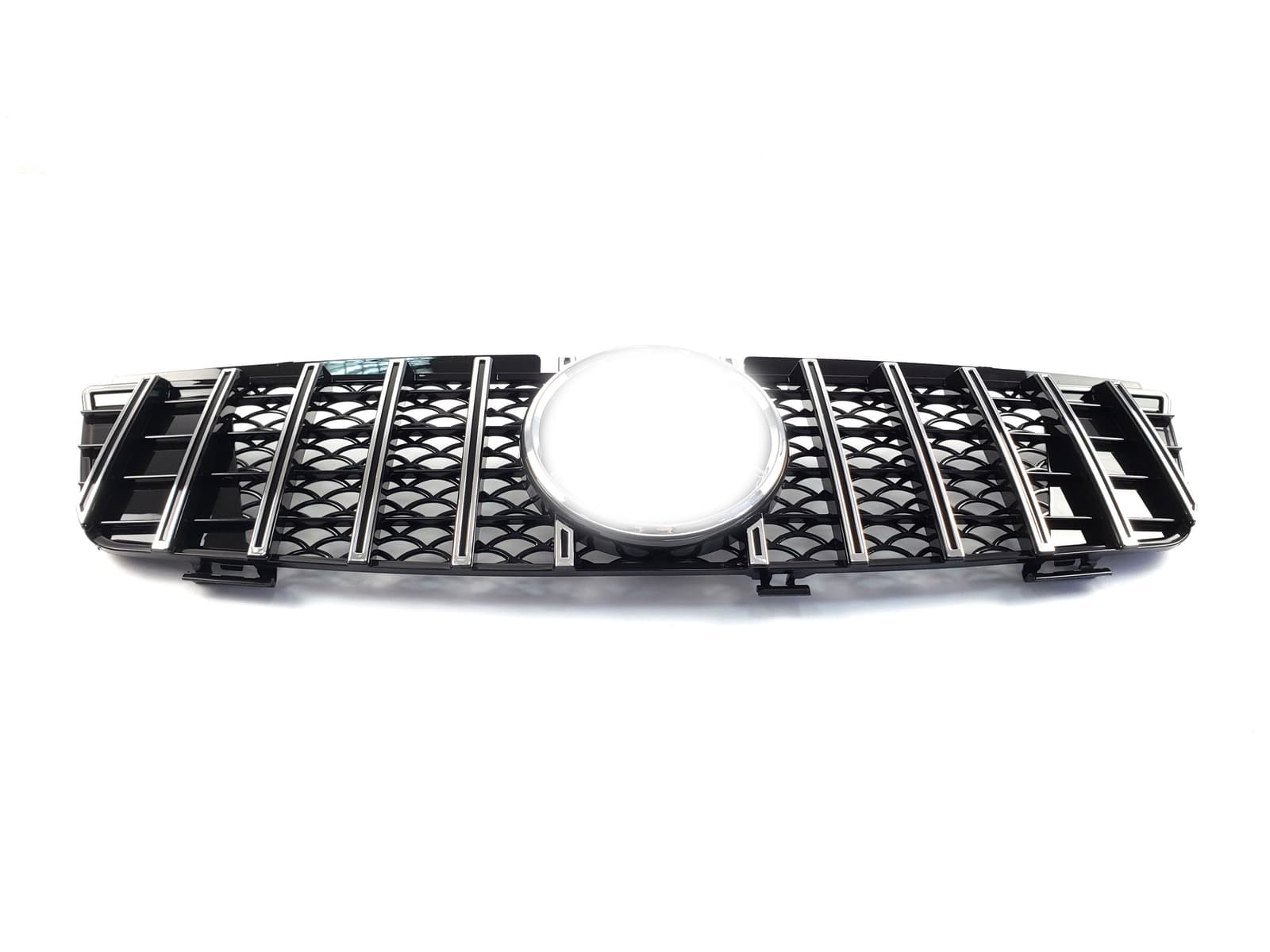 Решітка радіатора Chrome Black GT на Mercedes-Benz ML-Class W164 2005-2008 року 2