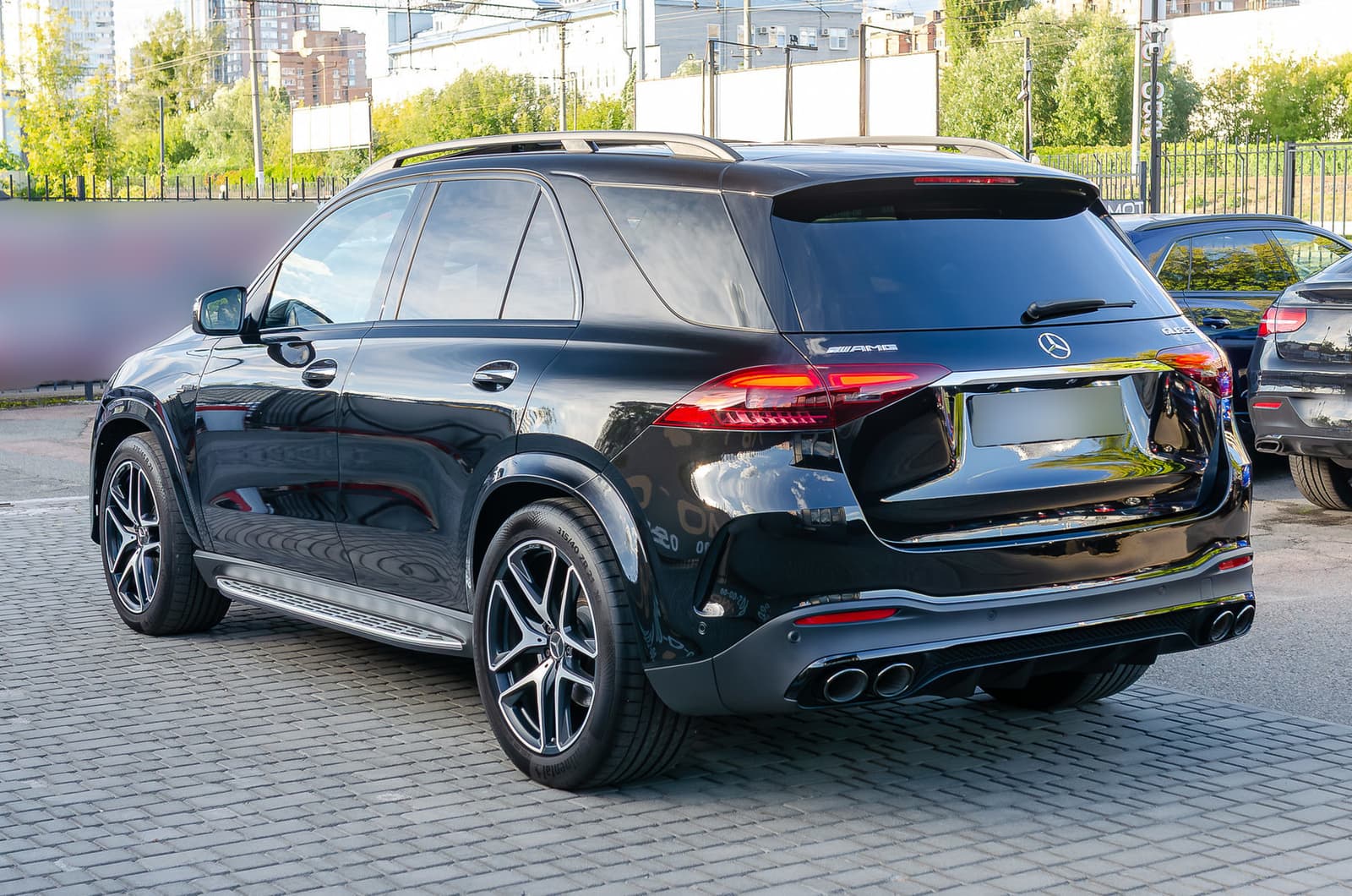 Задній бампер AMG GLE53