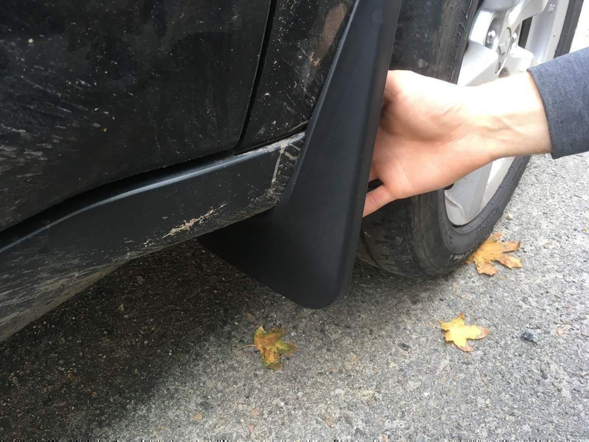 Бризковики передні Mitsubishi Outlander XL 2007-2012 під вузький поріг комплект 2 шт 5