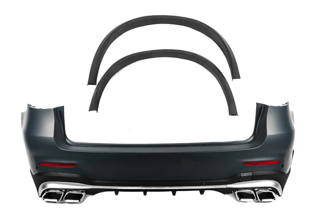 Задній бампер в зібраному вигляді AMG63 2020-2022