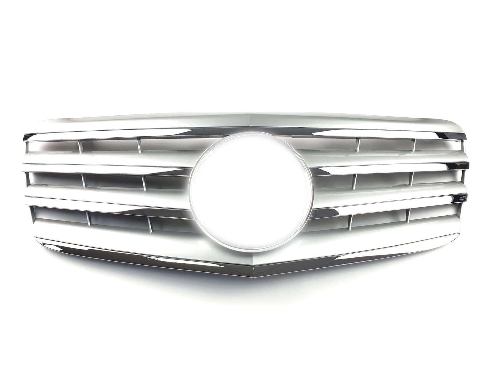 Решітка радіатора Silver CL на Mercedes-Benz E-Class W211 2007-2009 року 2