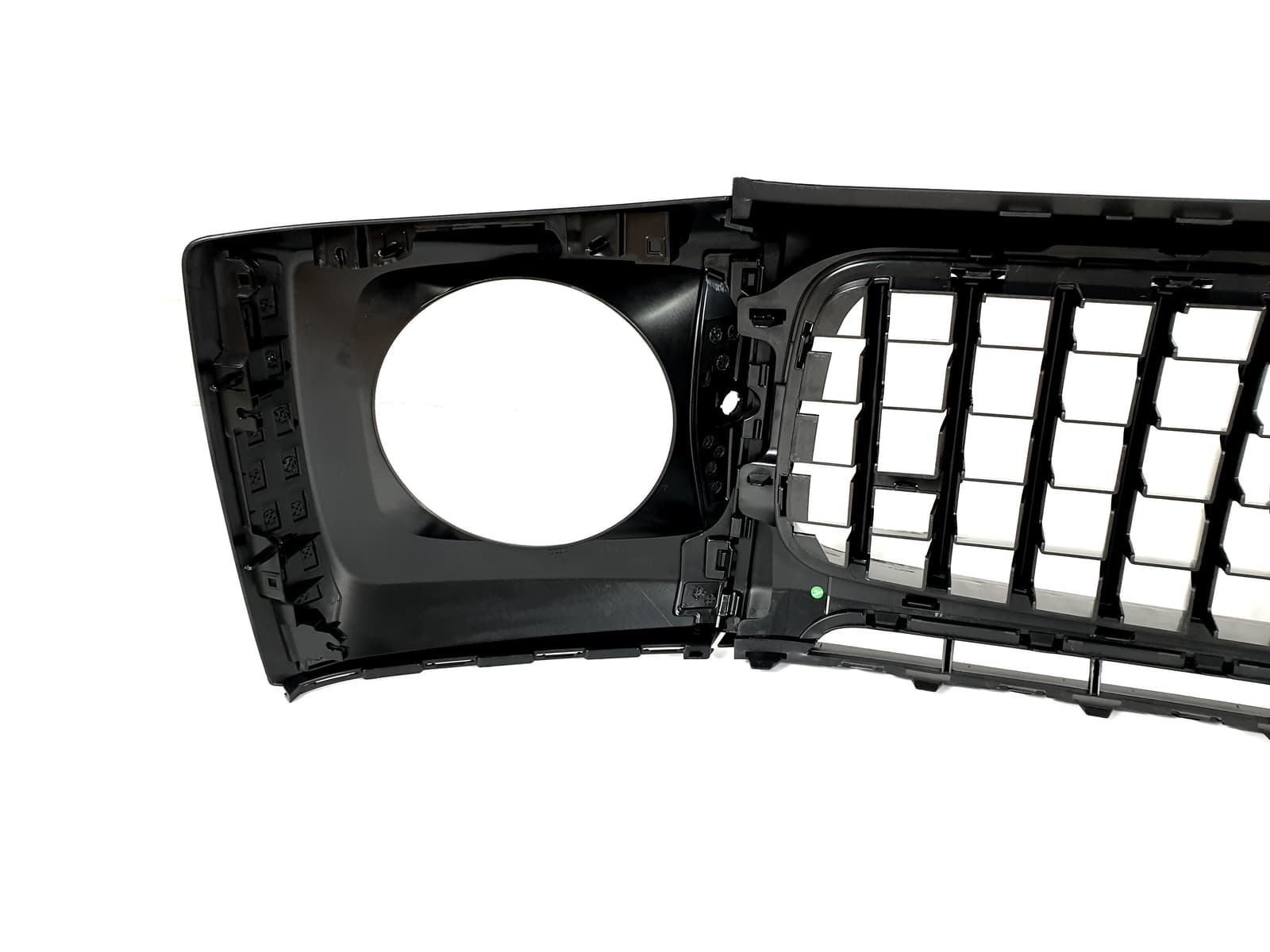 Решітка радіатора Full Black + рамки на фари GT на Mercedes-Benz G-Class W463 2018-2025 року 5