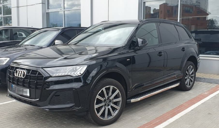 Бокові пороги BlackLine (2 шт., Алюміній)