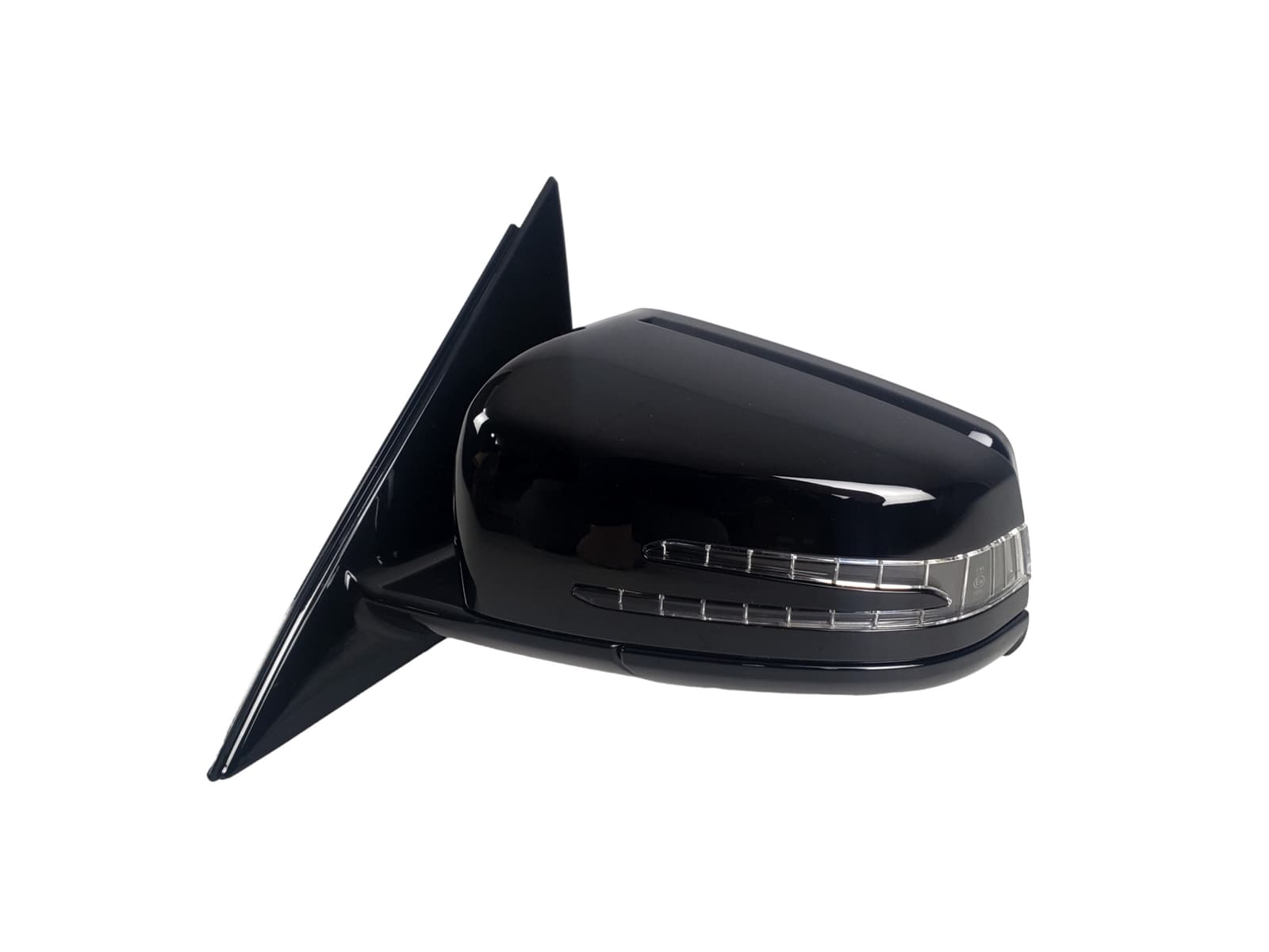 Дзеркало в зборі RH (Чорне) на Mercedes-Benz E-Class W212 2009-2013 року 2