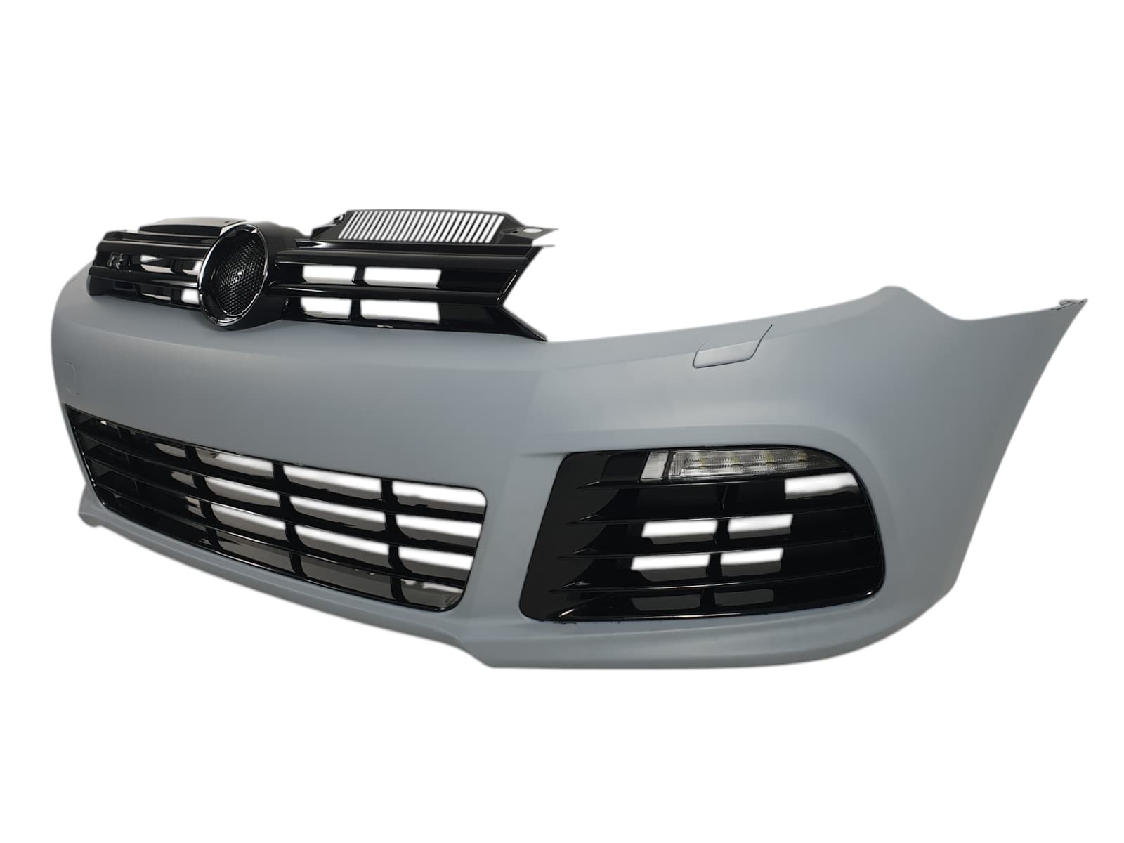 Передній бампер (стиль R20) на Volkswagen Golf VI 2008-2012 року 3