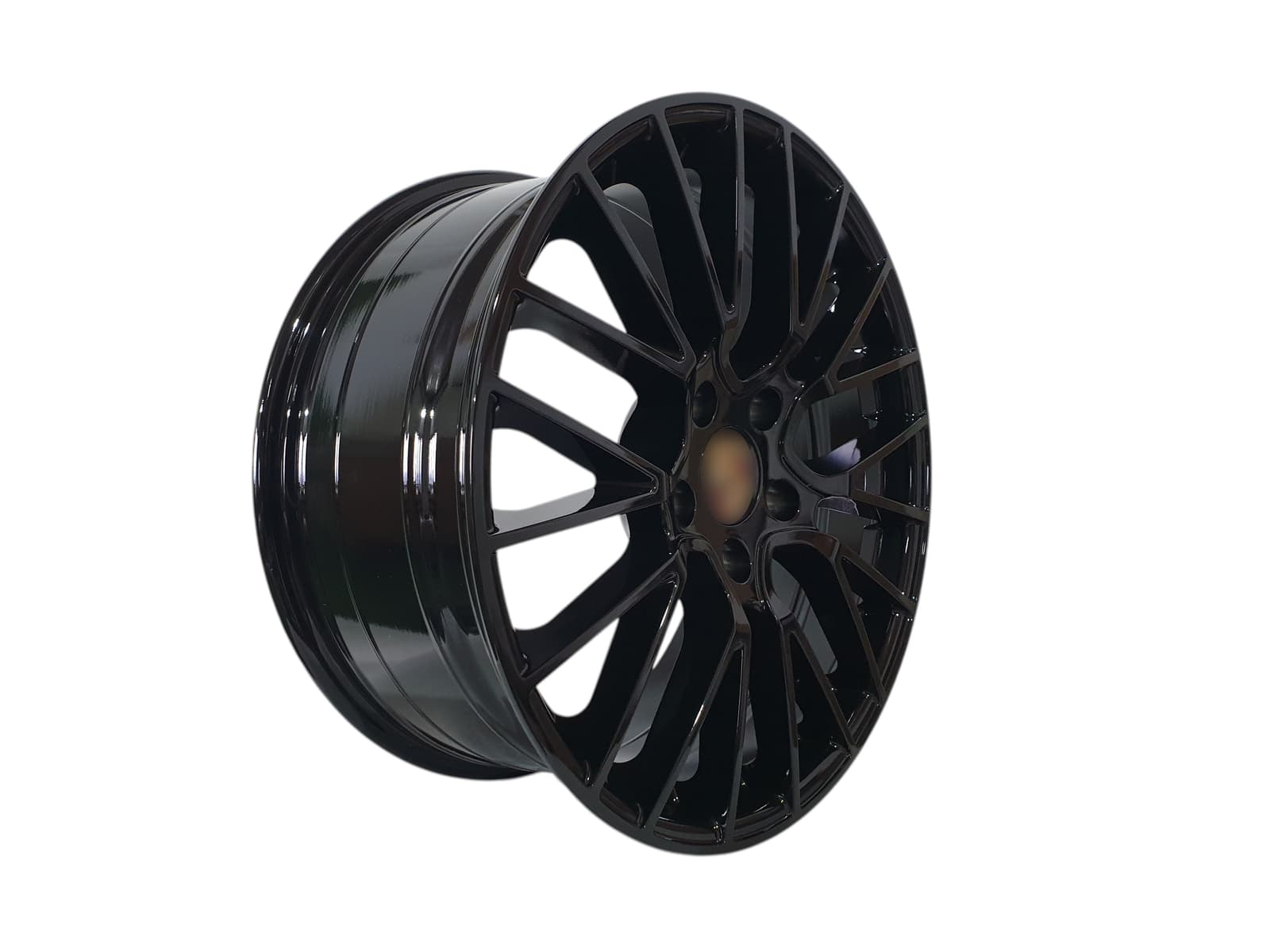 R20 Gloss Black Диски (різноширокі) на Porsche Cayenne 958 2010-2014 року 2