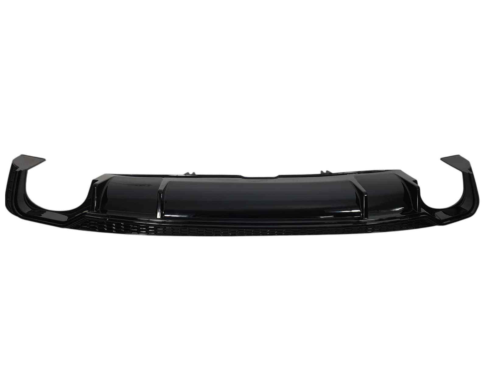 Дифузор (заднього бампера) Full Black (в стилі RS5) S-Line на Audi A5 B9 2016-2020 року