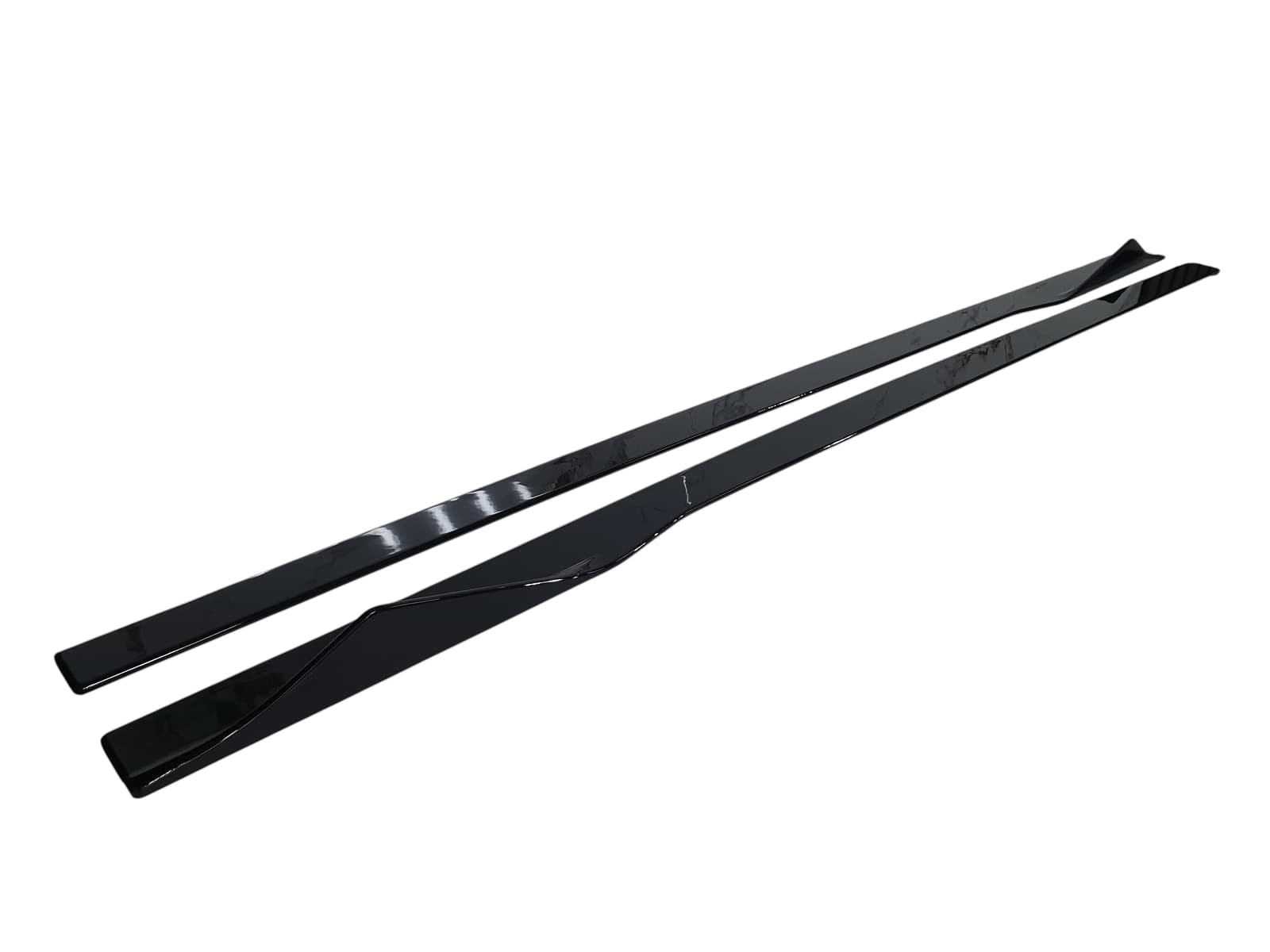 Леза на пороги Чорний глянець (AC Style) G16 на BMW 8 Series G14 / G15 / G16 2018-2023 року