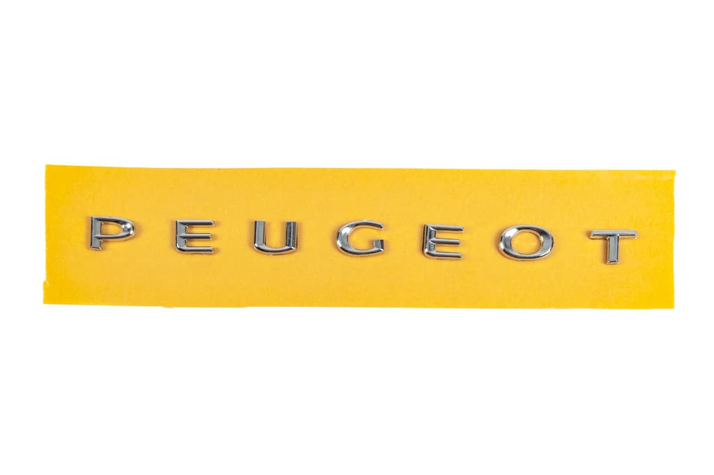 Напис Peugeot (201мм на 12мм)