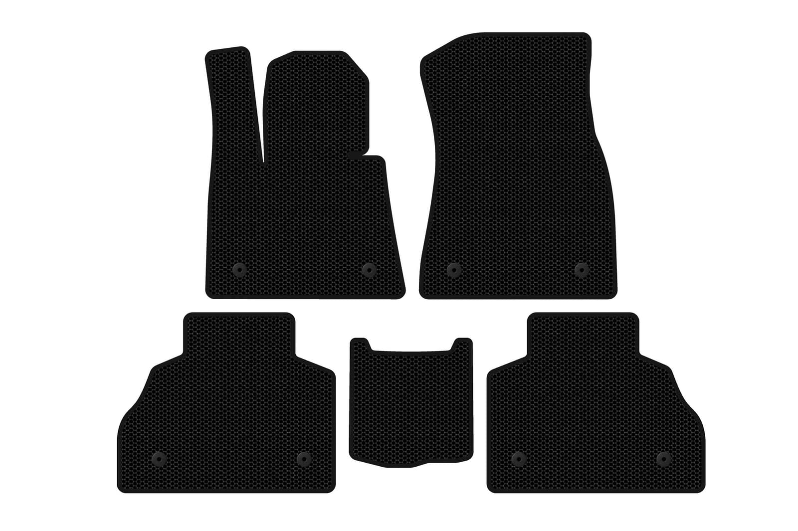 Гумові килимки Carsuit (2 ряди, чорні)