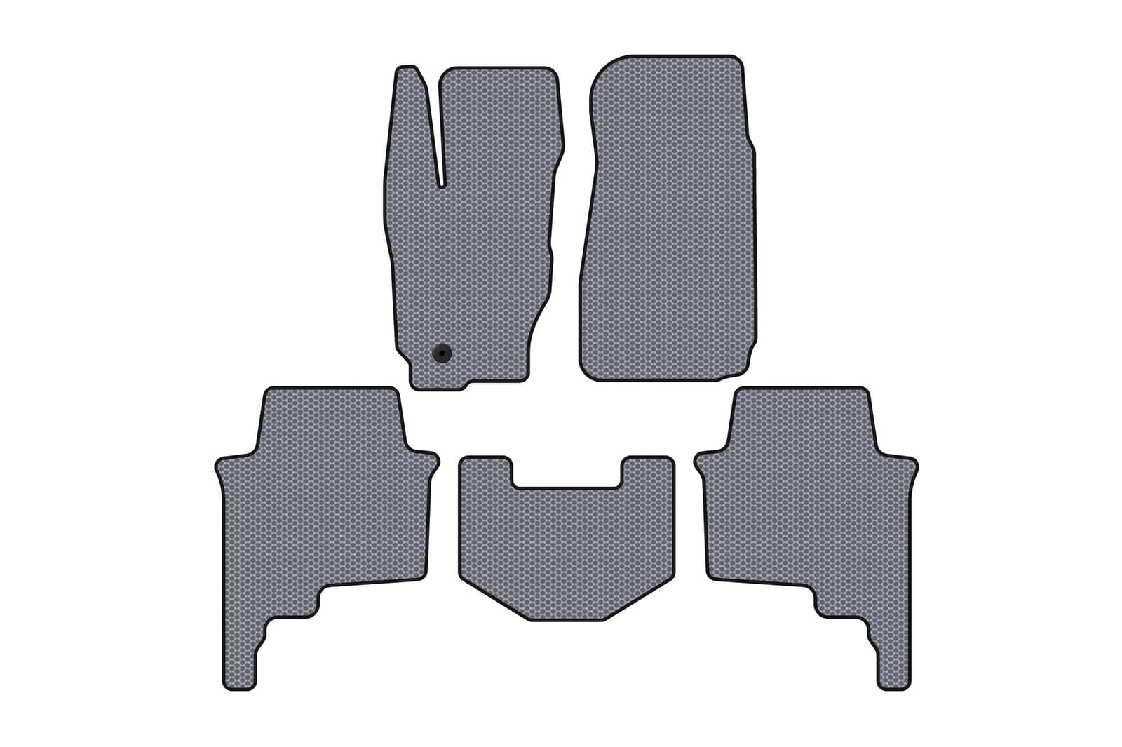 Гумові килимки Carsuit (Сірий)