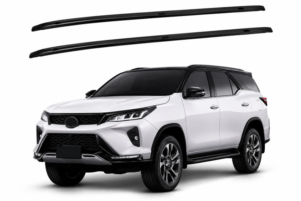 Рейлінги чорні OEM (2012-2015, Алюміній)