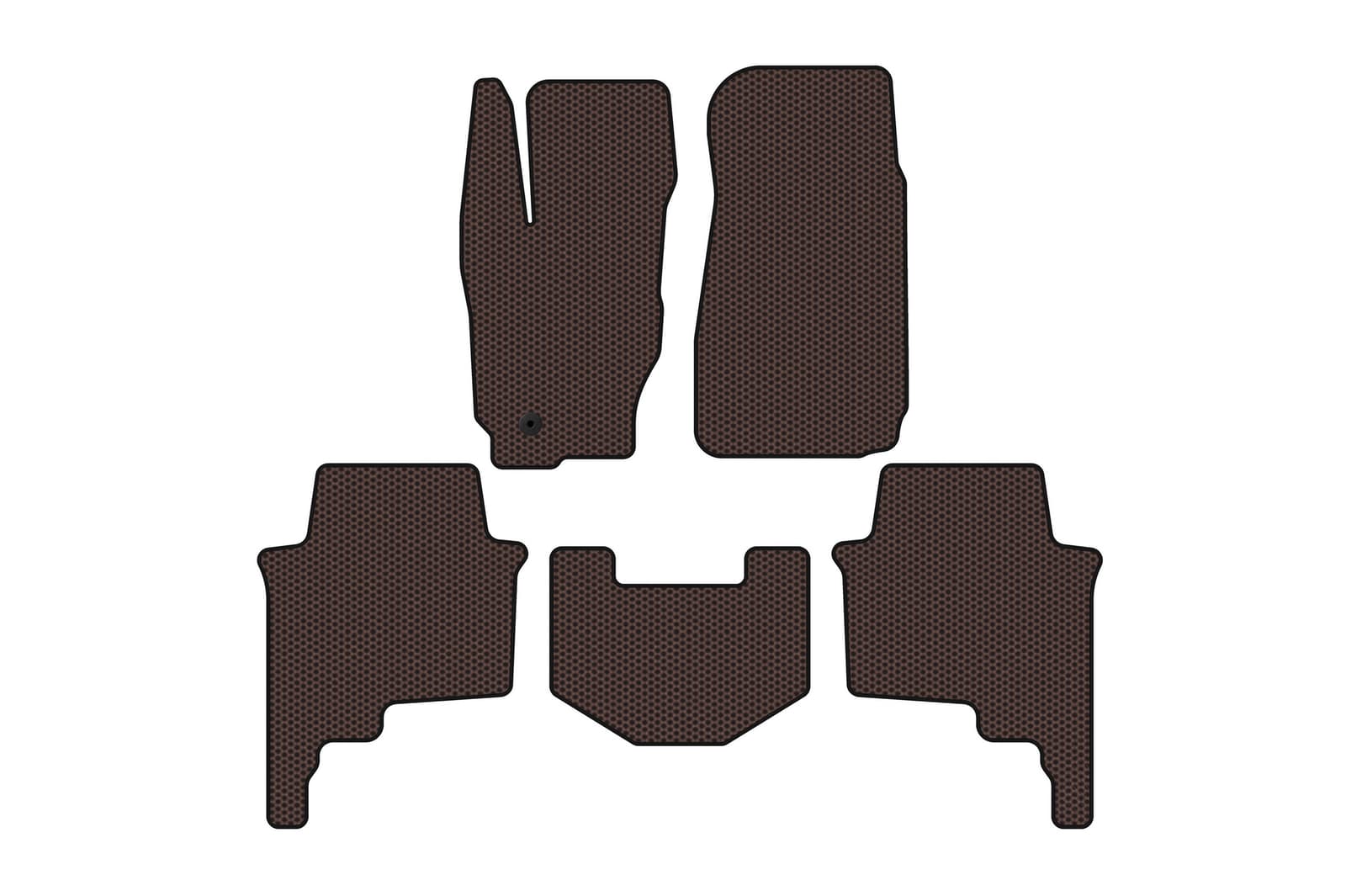 Гумові килимки Carsuit (Коричневий)