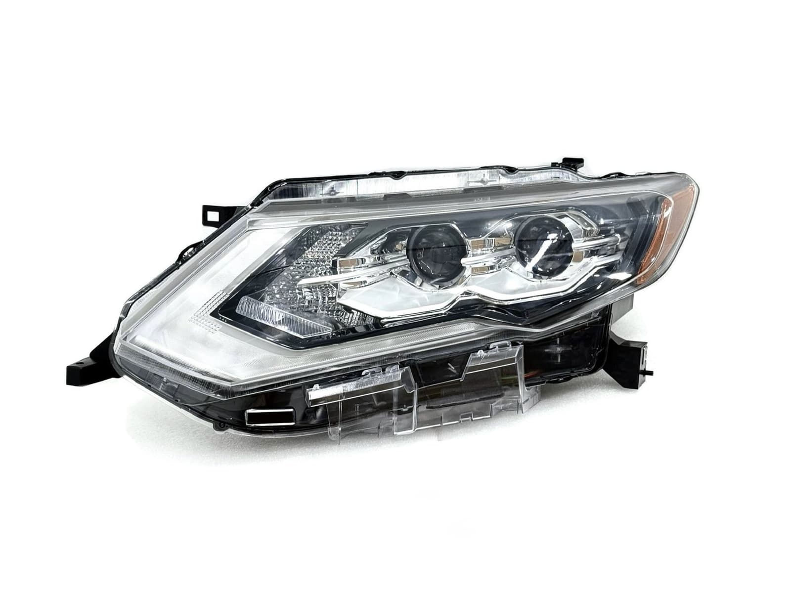 Ліва фара Full LED 2 лінзи ХРОМ для Nissan Rogue 32 2017-2020