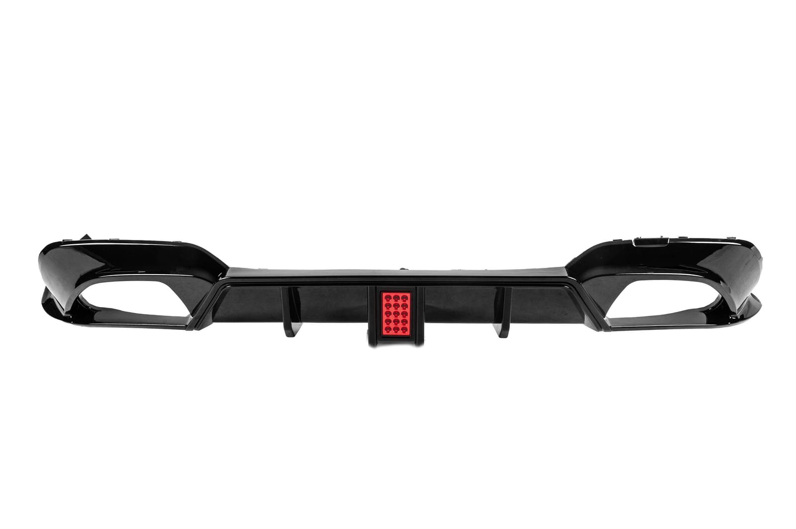 Дифузор заднього бампера CS-Style LED (для M-Sport 2018-2022, ABS)