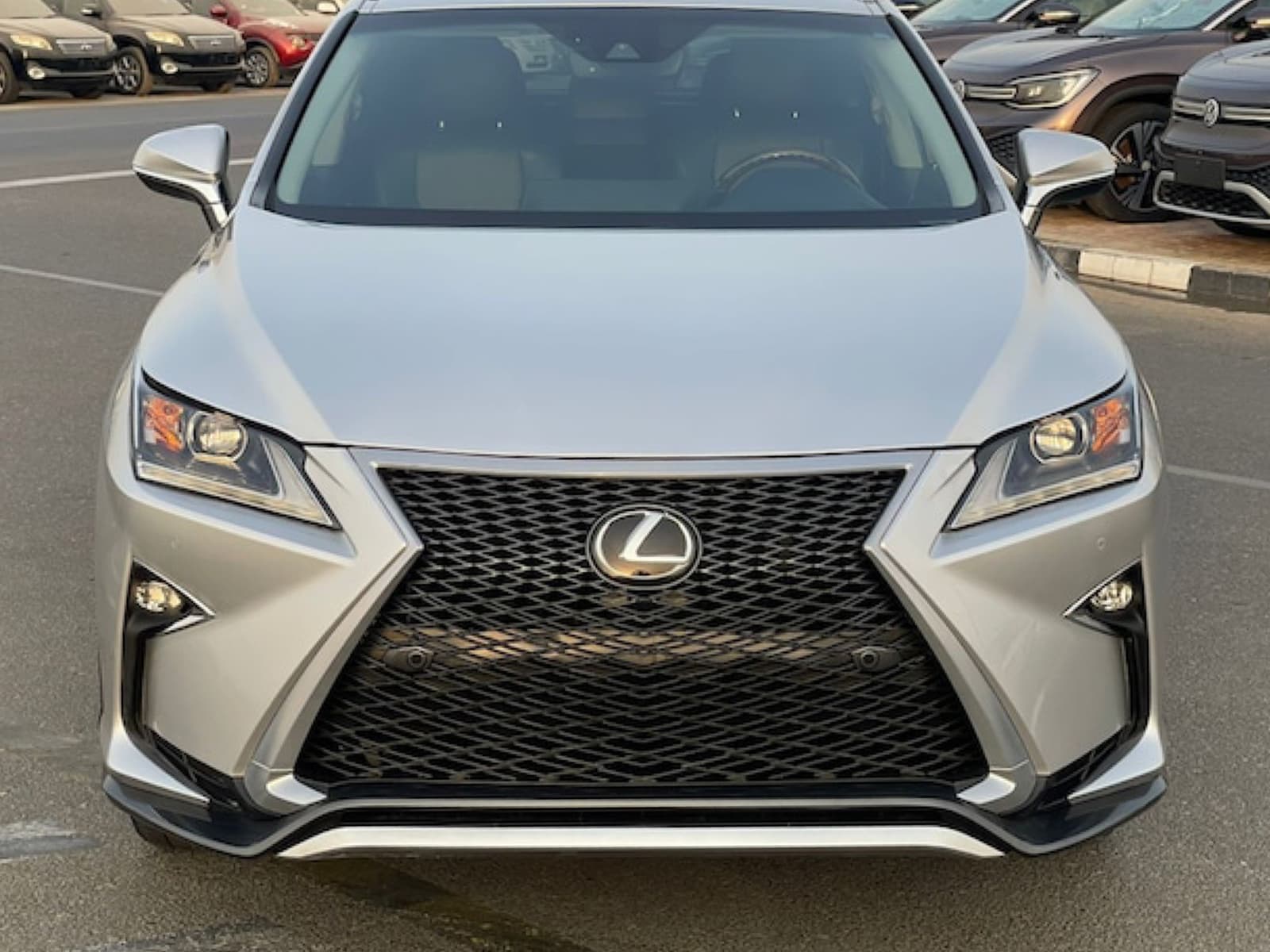 Бампер передний в сборе F-Sport Lexus RX 2015-2019