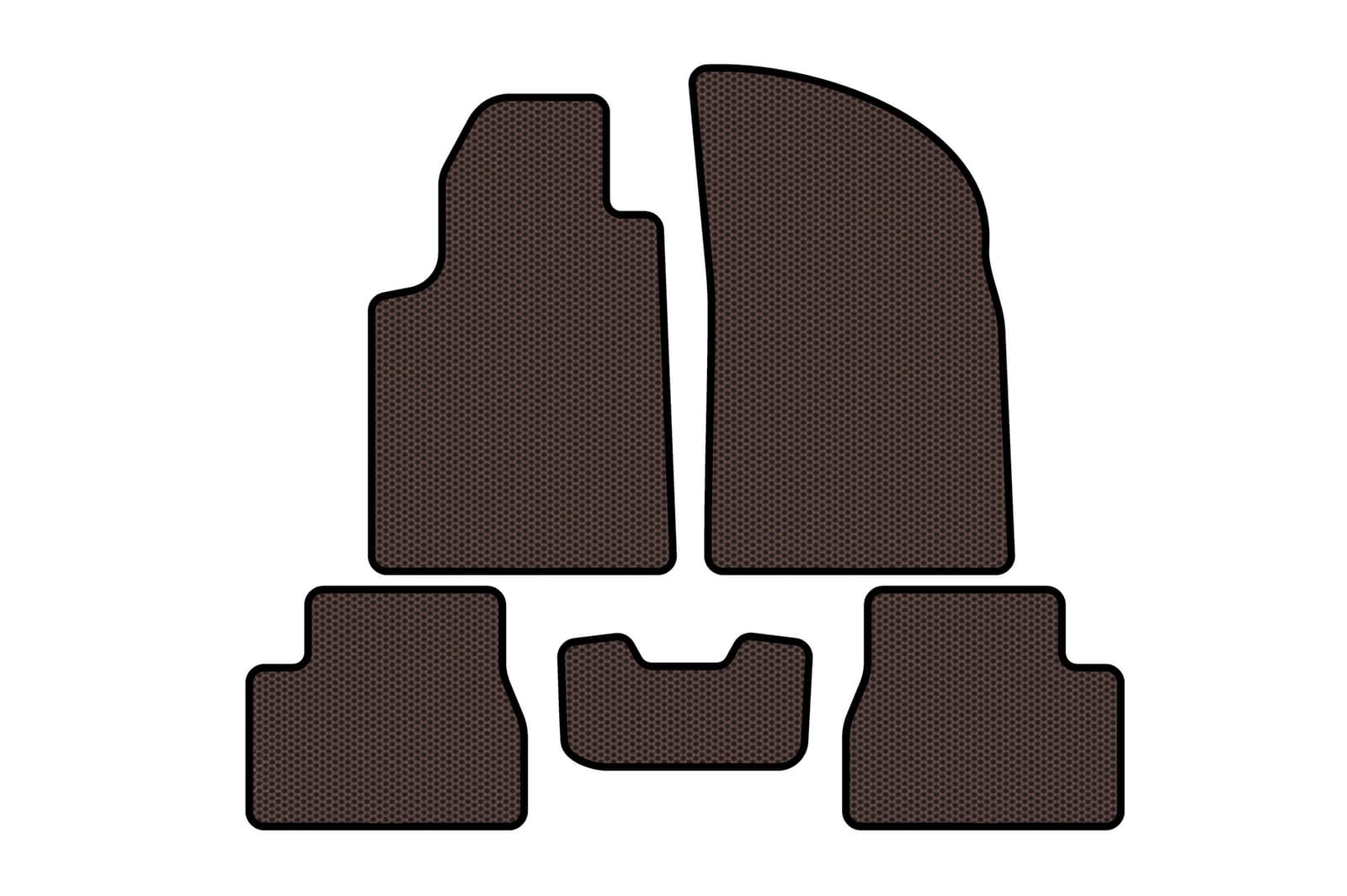 Гумові килимки Carsuit (Коричневий)