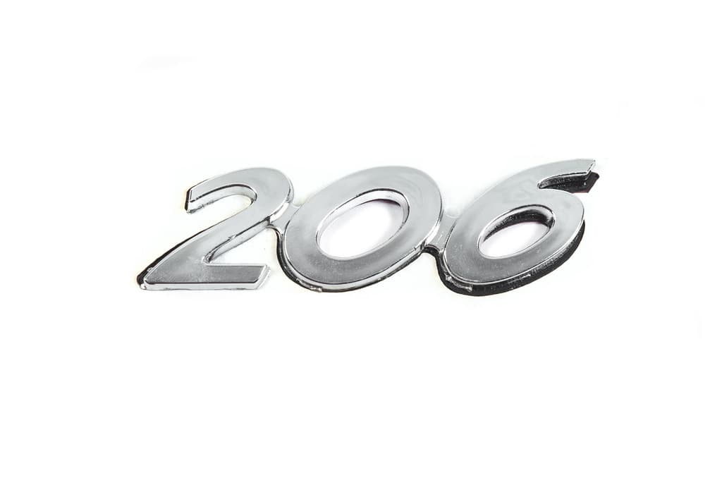 Напис 206 (90мм на 25мм)