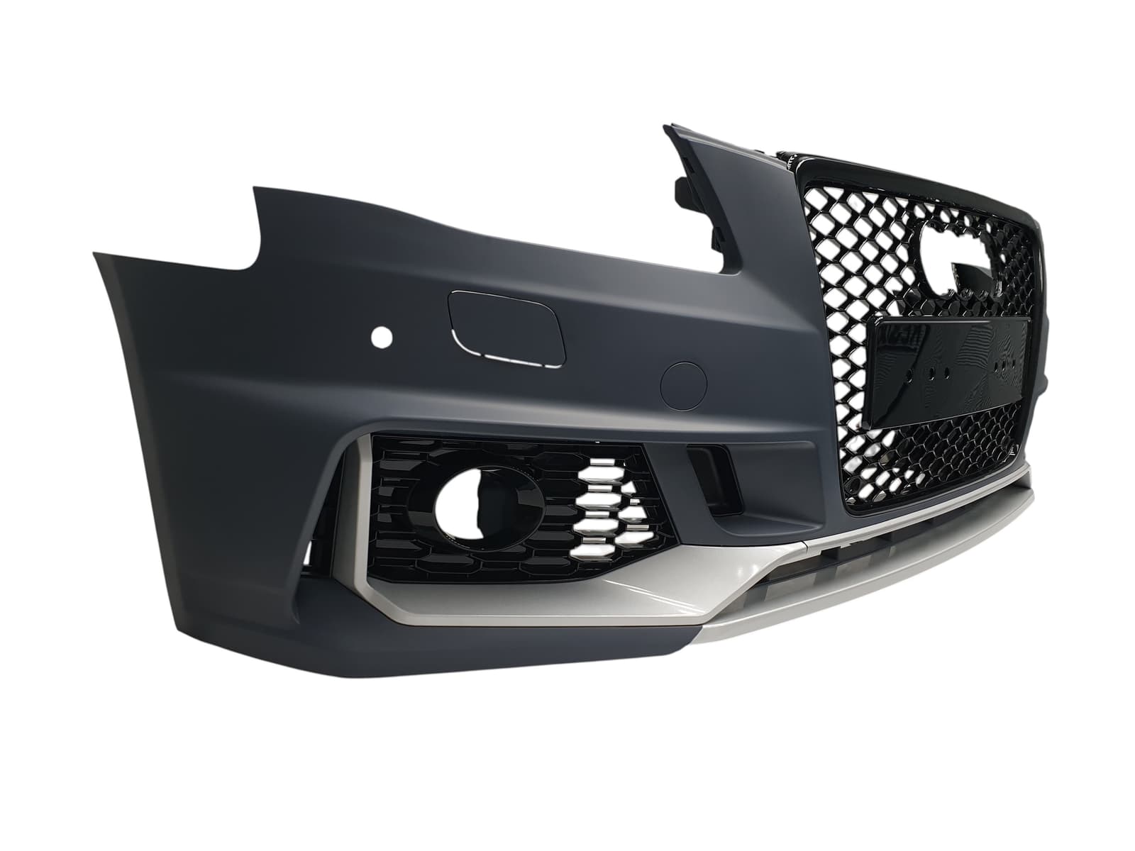 Передній бампер (стиль RS4 B9) V1 на Audi A4 B8 2007-2011 року 2