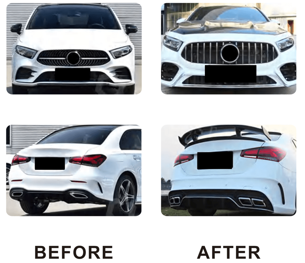 Комплект обвісів AMG A45 (type-B)