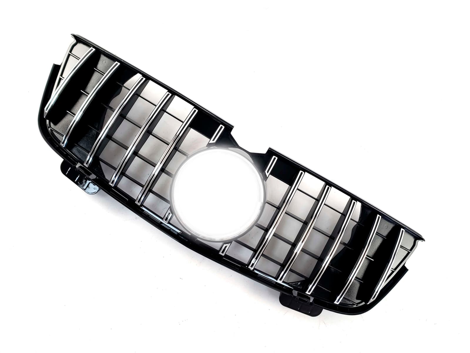 Решітка радіатора Chrome Black GT на Mercedes-Benz GL-Class X164 2006-2009 року 3