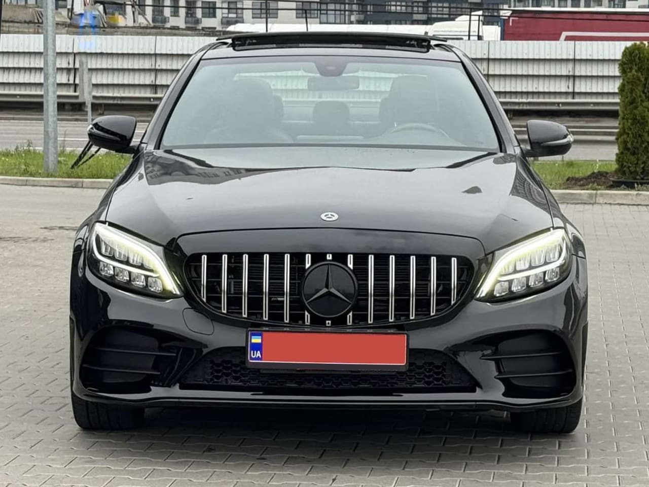 Передній бампер в зборі (AMG Line 2018-2021) 3