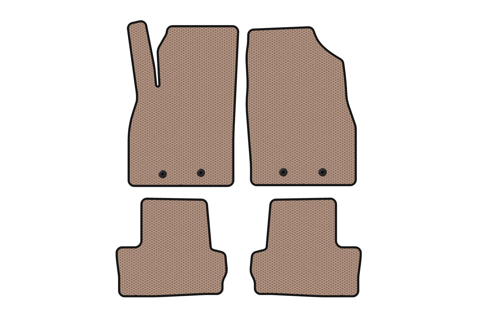 Гумові килимки Carsuit (LB, Гібрид, бежевий)