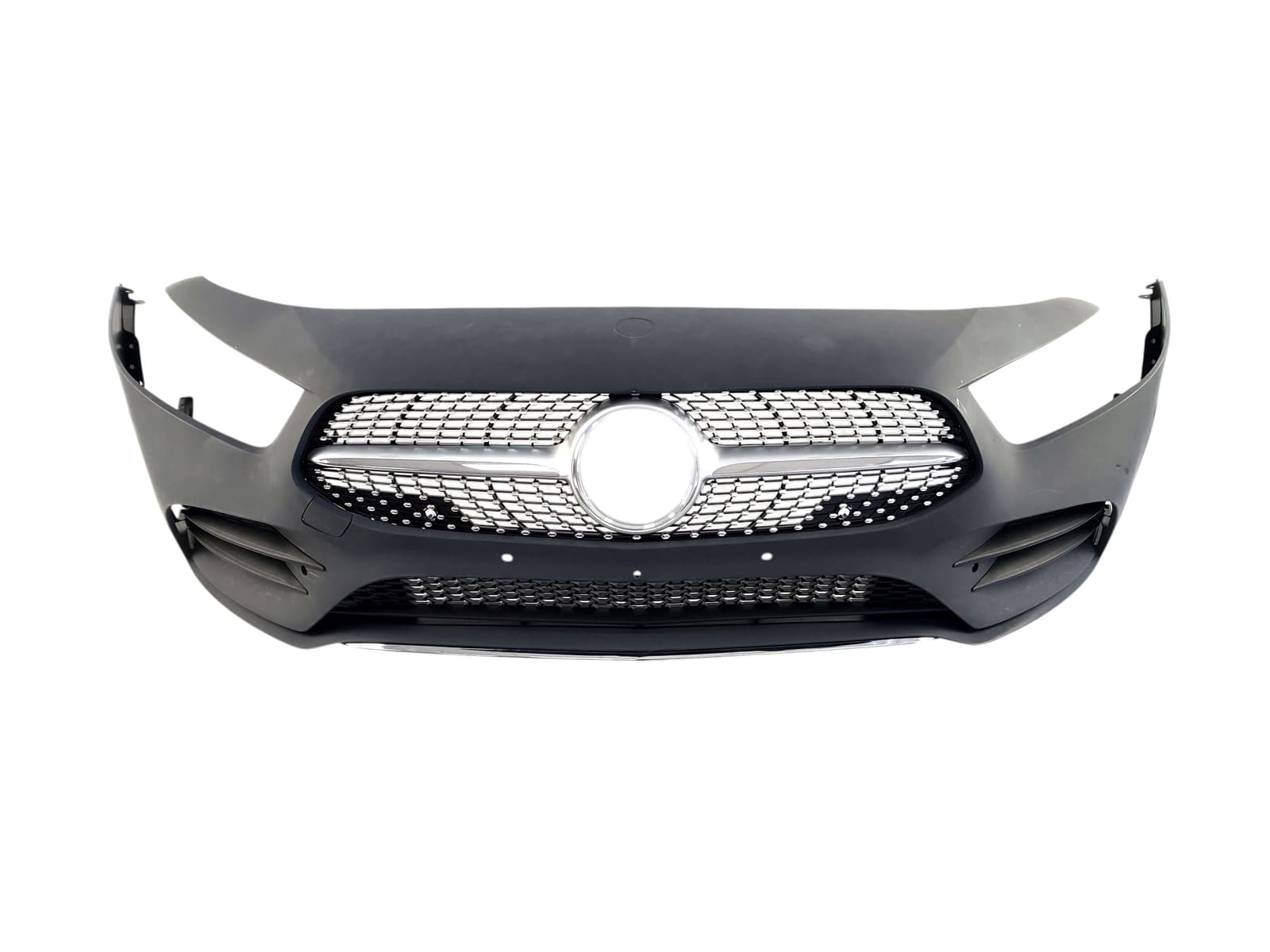 Передній бампер (AMG-Paket) на Mercedes-Benz A-Class W177 2018-2022 року 2