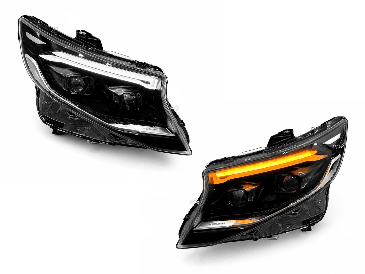 FULL LED фари стиль OEM 2023+ для Mercedes W447 Vito / V-class / Metris 2014-, комплект 2шт.