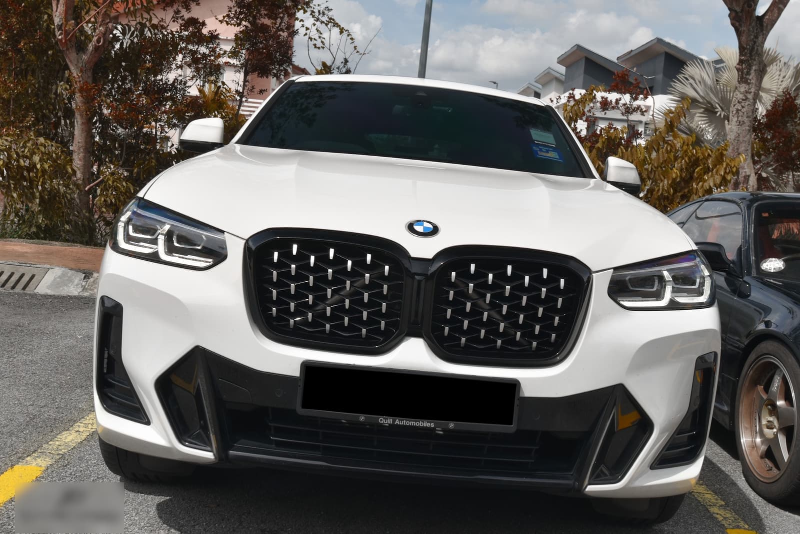 Ніздрі (Diamond Silver) на BMW X3 G01 2022-2024 року 4
