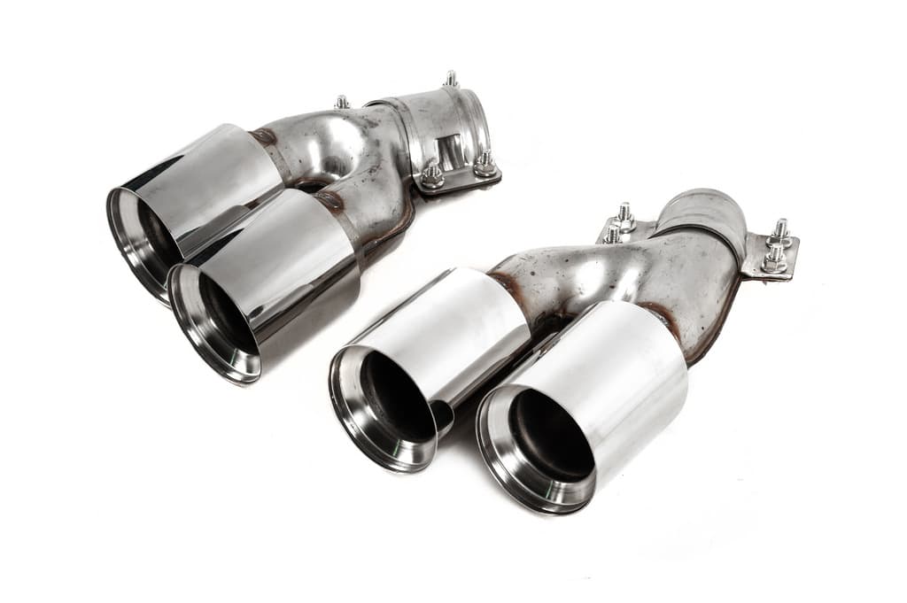 Насадки на глушник M5 Silver (2 шт)