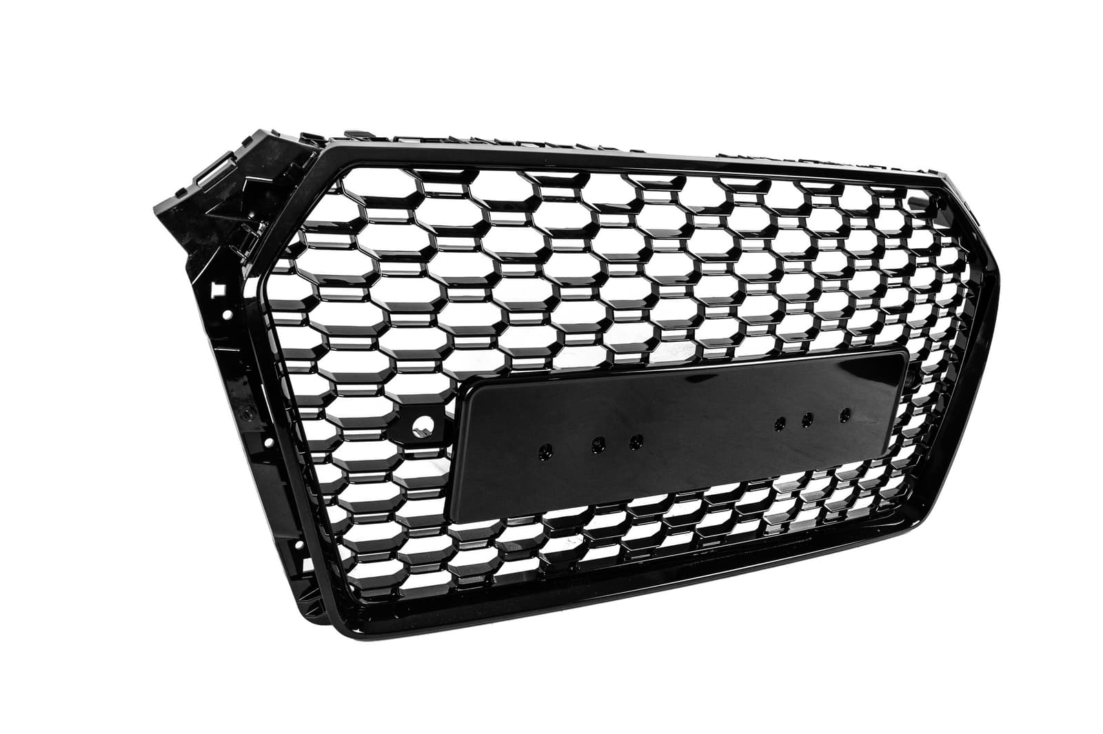 Передня решітка RS-style Quattro (без лого, 2015-2019, чорна) 3