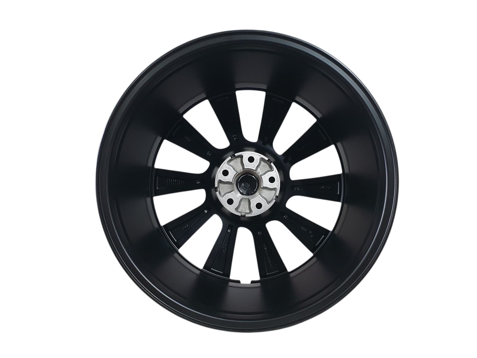 R20 Satin Black Диски (одноширокі 9,5J ET45) на Tesla Model 3 2017-2022 року 3