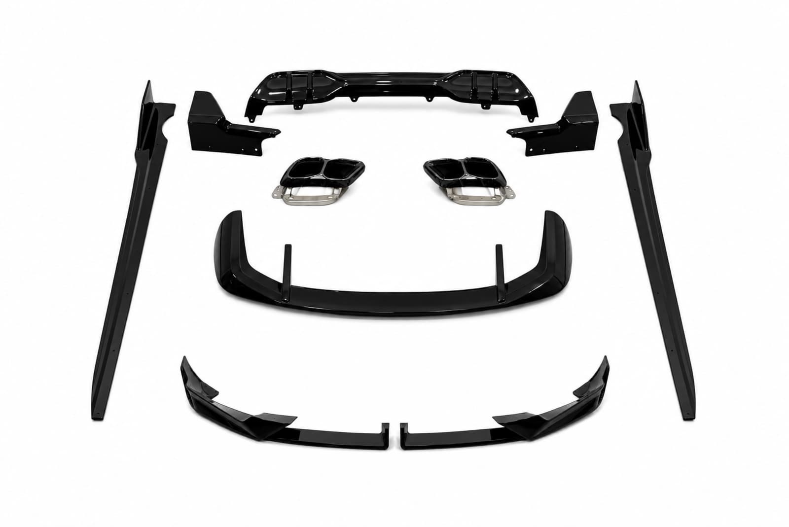 Комплект обвісу M paket LCI Paradigm для BMW X5 G05 2023+, колір чорний глянець