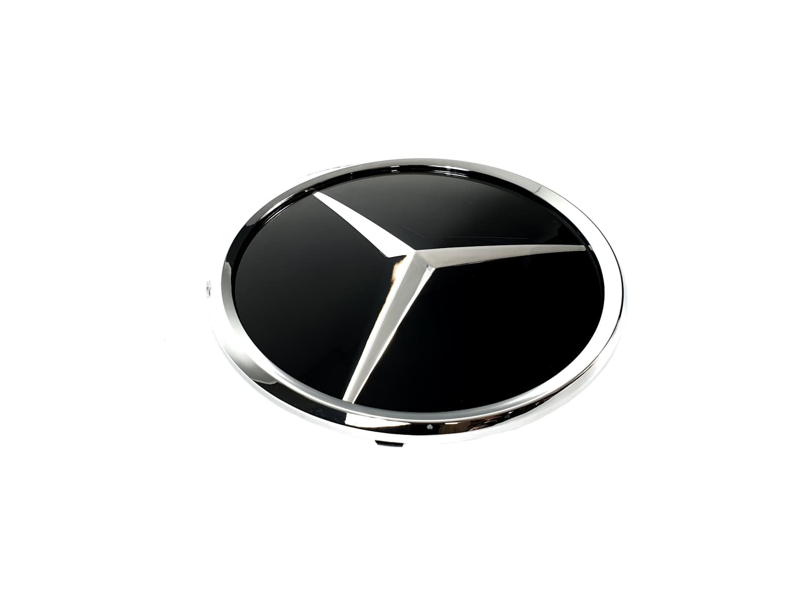 Логотипи Chrome скляний (муляж дистроніка) на Mercedes-Benz C-Class W205 2014-2018 року 3