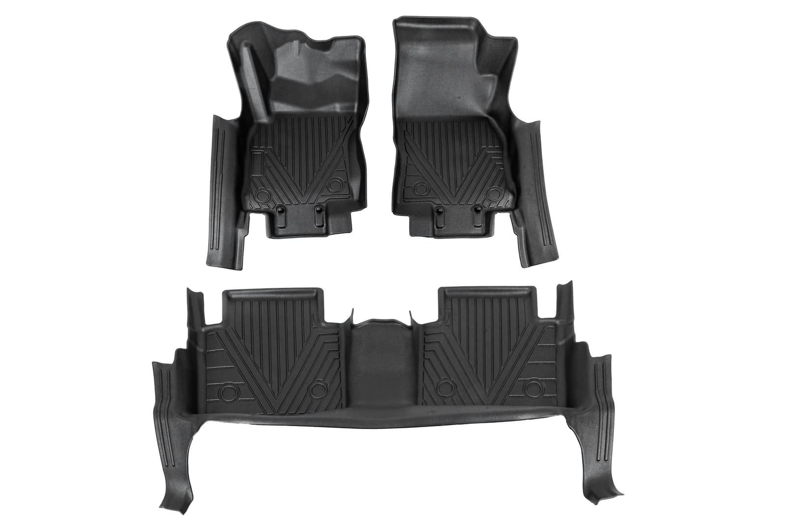 Гумові килимки салона Niken Luxury 3D (Для X-trail, 3 шт)